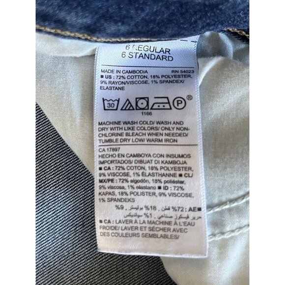 Old Navy Darci Mid Rise Rockstar Jeans 6 - Picture 4 of 5